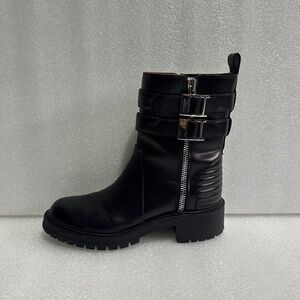 Givenchy Bottine Plate - Double-Zip Moto Boots